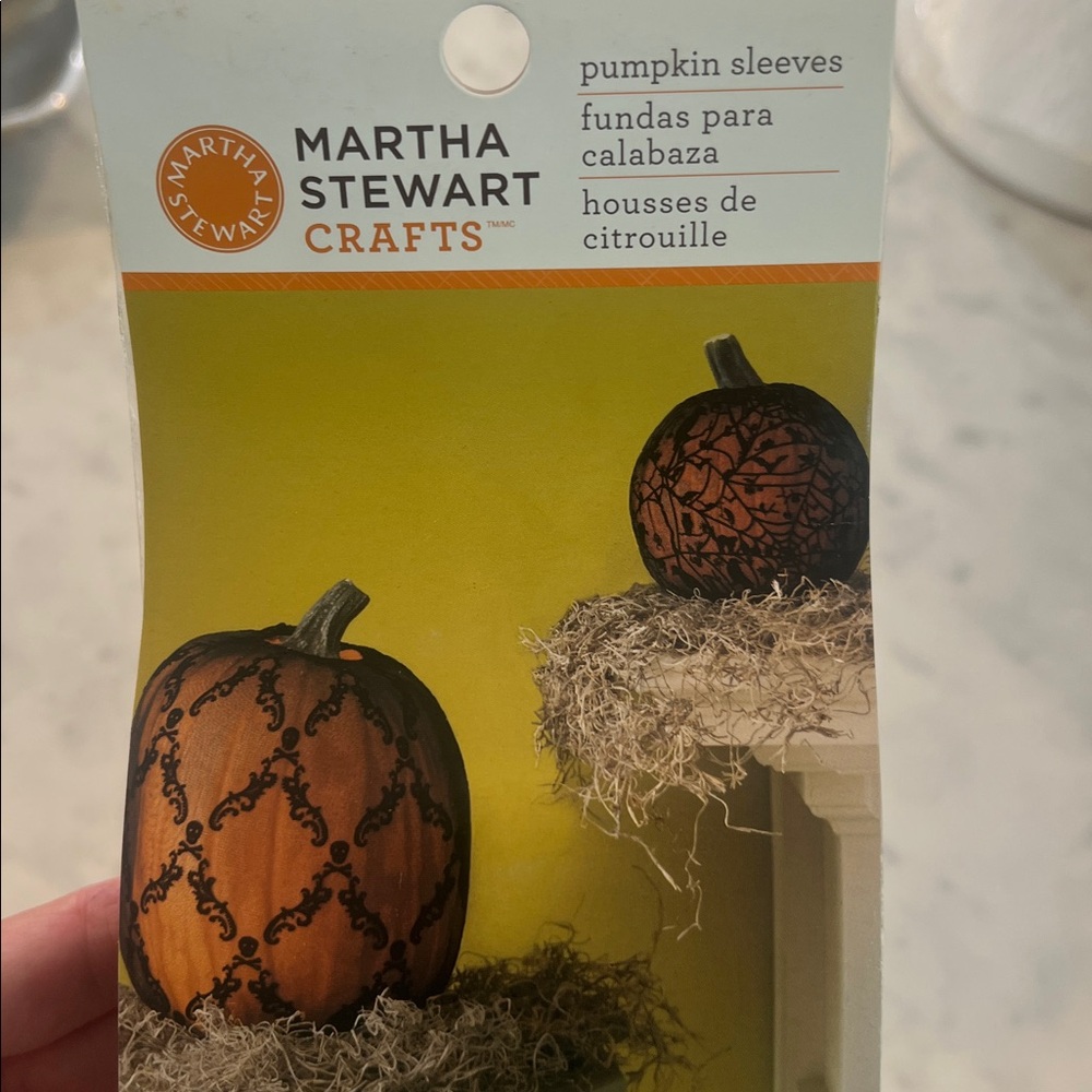 Martha Stewart Black Pumpkin Sleeves